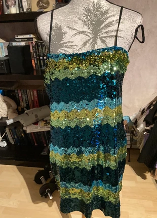 Idéal pour les fêtes robe en sequins taille 42, marque: Etam, état: Neuf sans étiquette, taille: XL / 42 / 14, 11,00 €, 12,25 € Protection acheteurs incluse