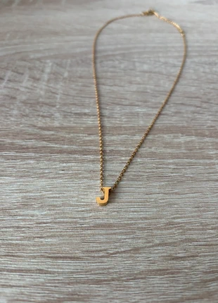 Collar dorado letra J – acero inoxidable (nuevo), marque: nyu nyu, état: Neuf sans étiquette, 5,85 €, 6,84 € Protection acheteurs incluse
