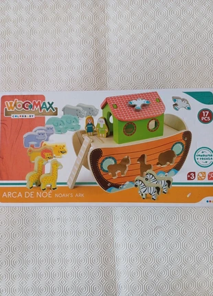Arca Noè Gioco legno incastro forme Versione Grande, merk: Woomax, staat: Heel goed, maat: 3 jaar / 98 cm, € 18,00, € 19,60 inclusief Kopersbescherming