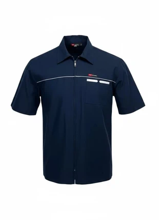 Chemise Diesel manche courte à zip bleu marine, marque: Diesel, état: Très bon état, taille: S, 23,30 €, 25,17 € Protection acheteurs incluse