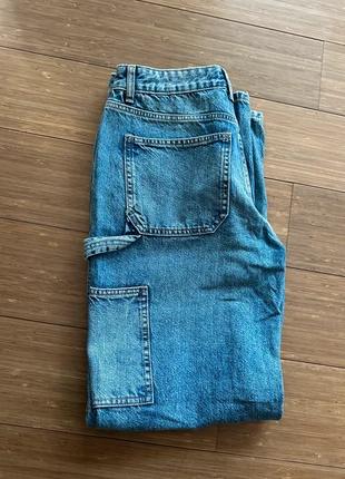 Jean carpenter taille moyenne pull&bear, merk: Pull & Bear, staat: Nieuw zonder prijskaartje, maat: S / 36 / 8, € 25,00, € 26,95 inclusief Kopersbescherming