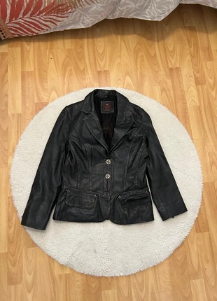 Veste en cuir véritable perfecto vintage Redskins Y2K femme (XL), marque: Redskins, état: Très bon état, taille: XL / 42 / 14, 40,00 €, 42,70 € Protection acheteurs incluse