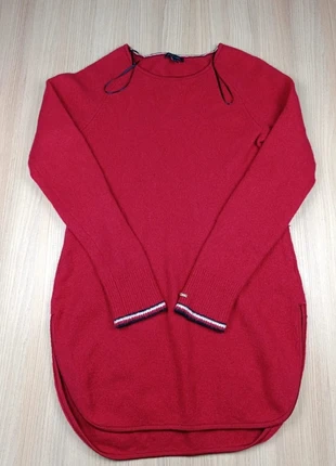Robe pull longue rouge Tommy Hilfiger femme M coton col rond manches longues casual chicpu44, marque: Tommy Hilfiger, état: Très bon état, taille: M / 38 / 10, 40,00 €, 42,70 € Protection acheteurs (Pro) incluse