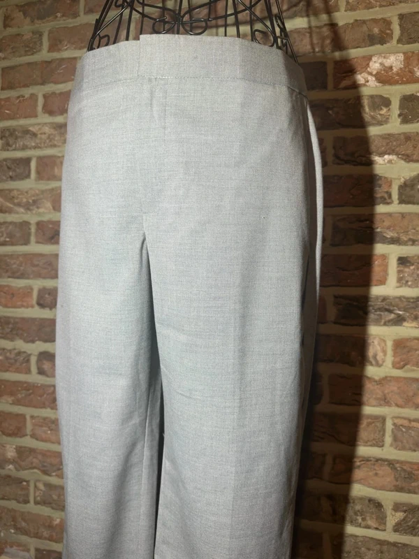 Pantalon droit gris clair Zara Basic Tail’e S / 36 - photo numéro 3