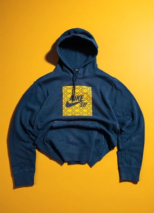 Nike SB Vintage Retro Y2K Graphic Sweatshirt Jumper Hoodie Navy | M/L, marque: Vintage Dressing, état: Très bon état, taille: M, 14,50 €, 15,93 € Protection acheteurs incluse