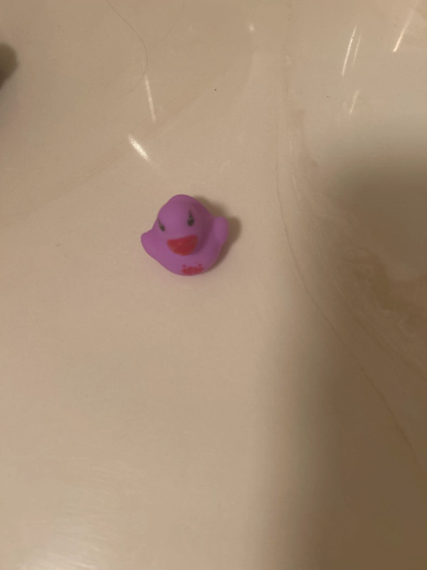 Purple rubber duck 1