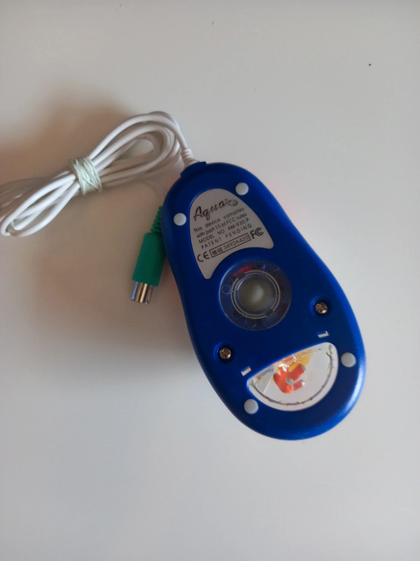 Aqua computer mouse 2