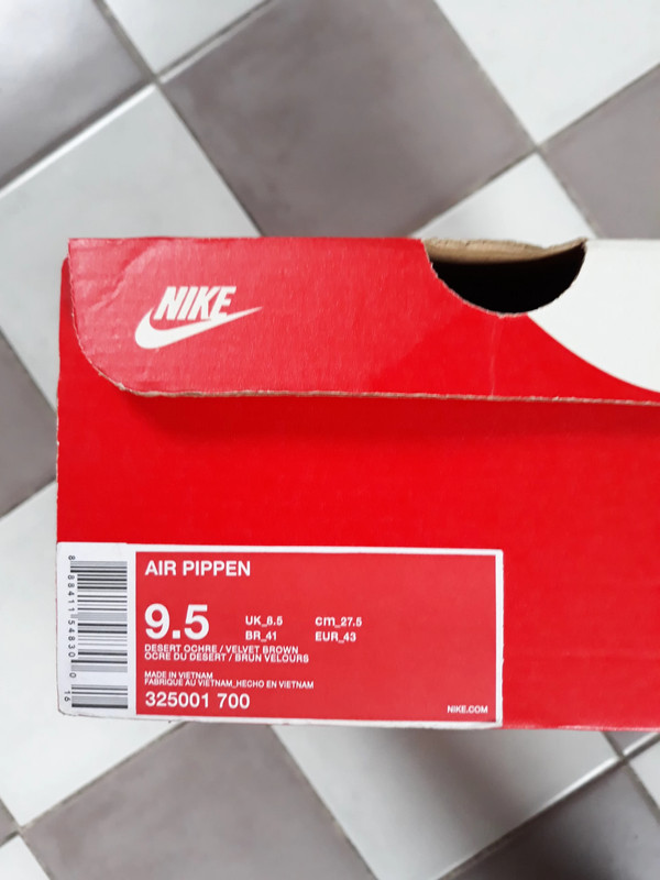 Nike Air Pippen Desert Ochre/Velvet Brown - 325001-700