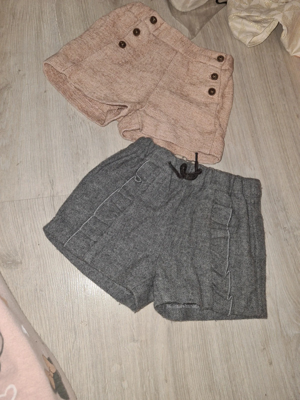 2 shorts hiver
