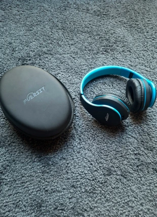 Casque Bluetooth Puersit 4.0 | Subwoofer Stéréo | Audio Haute Qualité | Noir & Bleu, marque: Puersit, état: Très bon état, 10,00 €, 11,20 € Protection acheteurs incluse