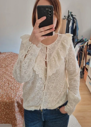 Blouse épaisse écrue Taille S, marque: Intemporel, état: Très bon état, taille: S / 36 / 8, 18,00 €, 19,60 € Protection acheteurs incluse