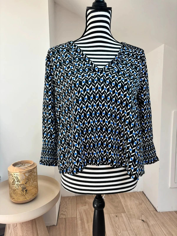 Blouse graphique T2 BA&SH