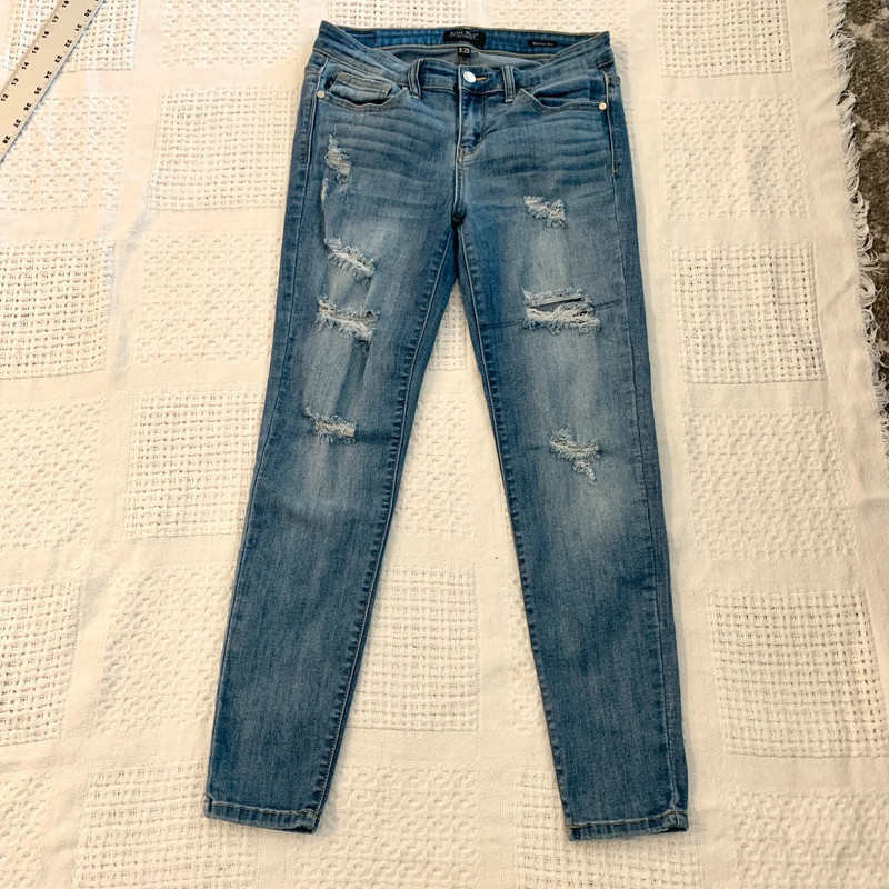 Judy Blue Los Angeles 9/29 skinny fit stretch jean pants J1 8025 2