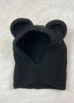 Cagoule bébé oreilles de Mickey noire - article de créateur, estado: Muy bueno, tamaño: 1-2 años, 49 cm, 4,00 €, 4,90 € Protección al comprador incluida