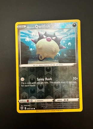 Hisuian Qwilfish, brand: Pokémon, condition: New without tags, £1.00, £1.75 includes Buyer Protection