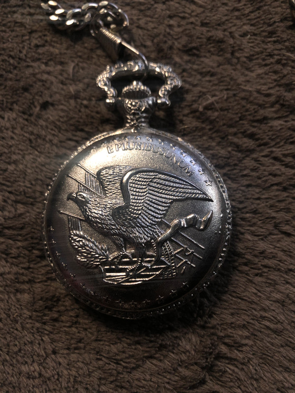 American historic society quartz pocket watch hotsell