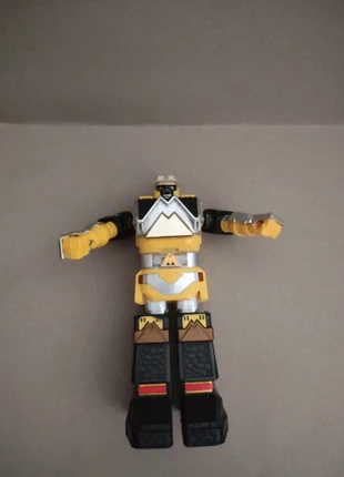 Figura Power Rangers Yellow Megazord, marca: Power Rangers, estado: Muito bom, tamanho: Prematuro, até 44 cm, €15.00, €16.45 inclui Proteção do Comprador
