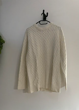 Pull en tricot beige, marke: Kiabi, zustand: Sehr gut, größe: L, 14,00 €, 15,40 € inklusive Vinted-Käuferschutz