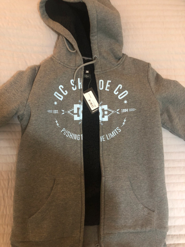 Fluffy DC Shoes hoodie Vinted