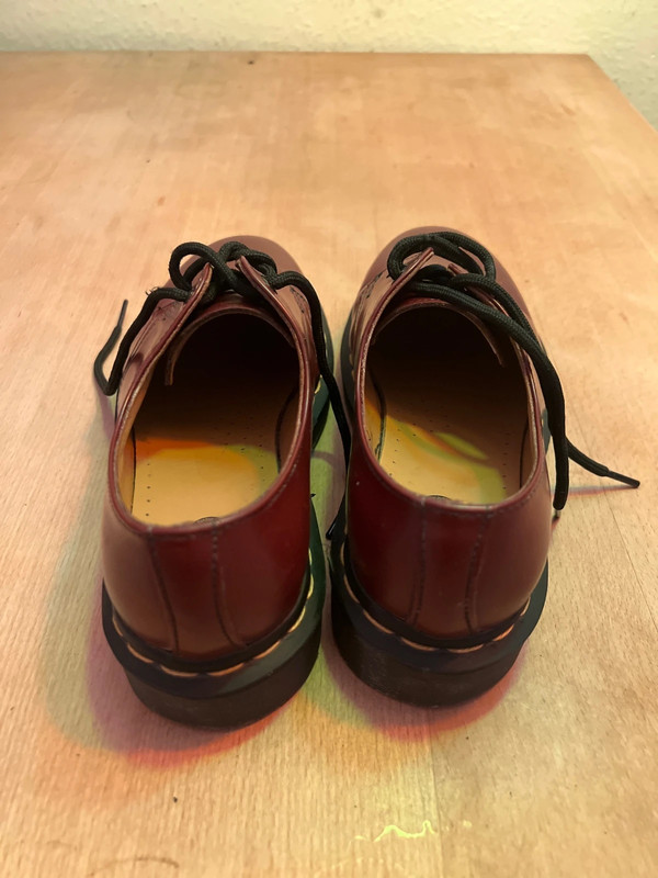 Dr Martens Doc Martens Rot Weinrot cherry Red Halbschuhe 1461 Größe 36 UK3 4