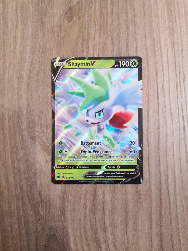 Carte Pokémon Shaymin V 013/172 - Vinted