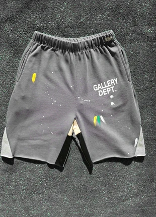 Gallery Dept. Shorts Men's Limited Edition Grey Cotton Painted Design Vintage Urban Streetwear USA, marque: Gallery Dept., état: Neuf avec étiquette, taille: L, 23,50 €, 25,38 € Protection acheteurs incluse