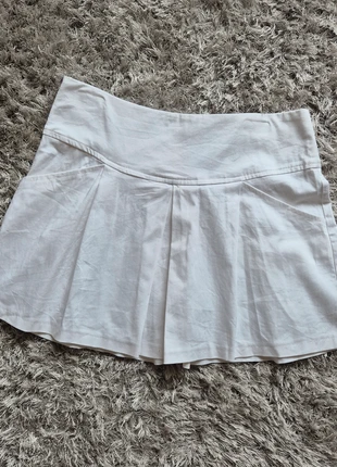 Pleated y2k white Awear cottom skirt 10, brand: Awear, condition: Very good, size: M / 38 / 10, €8.00, €9.10 includes Buyer Protection