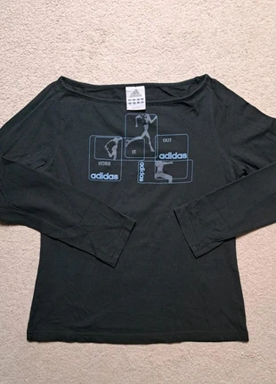 Tshirt Manche Longue Adidas 40 Retro Vintage Old Money Y2k, merk: adidas, staat: Heel goed, maat: L / 40 / 12, € 15,00, € 16,45 inclusief Kopersbescherming Pro