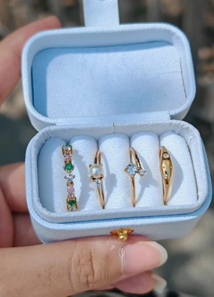 Bague minimaliste en acier inoxydable, marke: Boutique Parisienne, zustand: Neu, mit Etikett, größe: Größenverstellbar, 9,99 €, 11,19 € beinhaltet Vinted-Käuferschutz Pro