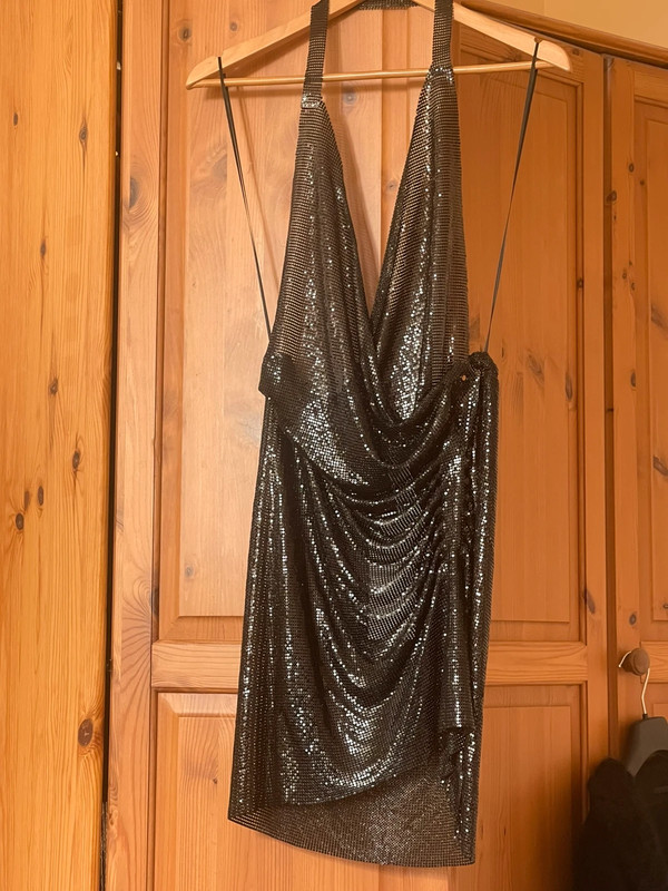 Diamante Chainmail Cowl Camisole