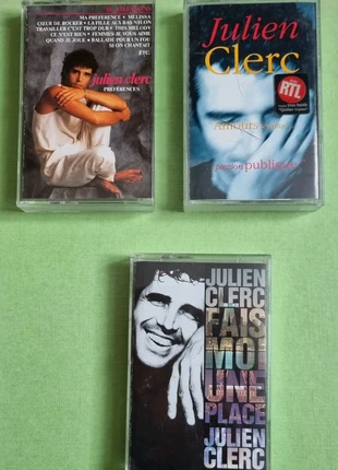 Lot de 3 cassettes audio Julien Clerc, condition: Very good, €4.50, €5.43 includes Buyer Protection