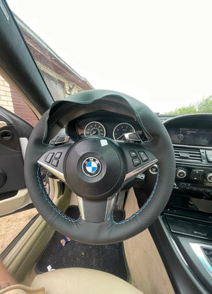 Obrázek k inzerátu: BMW E60 Steering Wheel Cover 2005-2012.