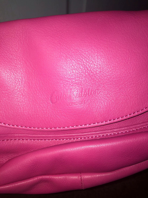 Cath kidston pink sales leather bag