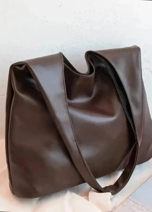 Sac à bandoulière/fourre-tout hobo en similicuir marron, marque: Aesthetic, état: Très bon état, 32,99 €, 35,34 € Protection acheteurs incluse
