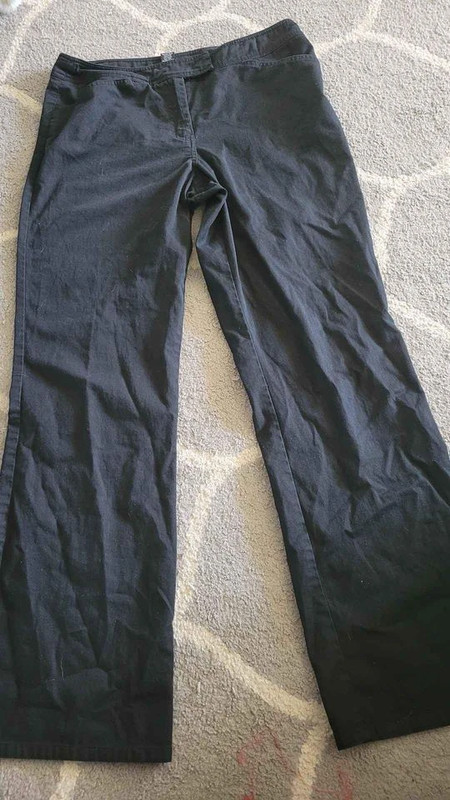 Womens Size 12 Tall Black Pants 1