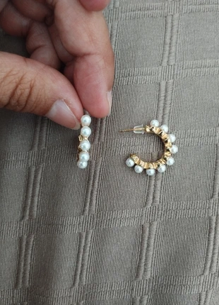 Boucles d'oreilles femme dorés avec perles, brand: Fashion Jewelry, condition: New without tags, €2.00, €2.80 includes Buyer Protection