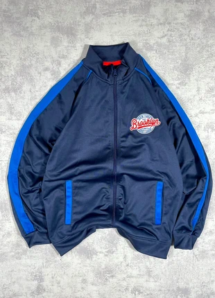 Veste zip jacket Brooklyn New York y2k 2000s vintage brodé usa brodé 00s bleu/marine Taille Xs/S, marca: Brooklyn, estado: Muito bom, tamanho: S, €12.00, €13.30 inclui Proteção do Comprador