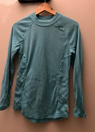 Sueter turquesa, marque: Wed'ze, état: Satisfaisant, taille: M / 38 / 10, 1,00 €, 1,75 € Protection acheteurs incluse