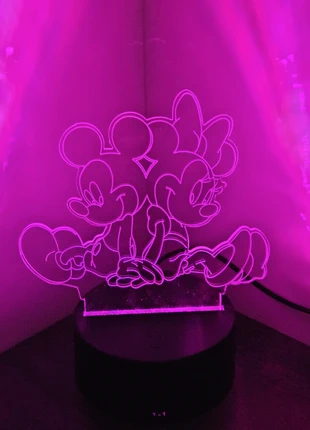 Figurine veilleuse Mickey minnie, zustand: Sehr gut, größe: Einheitsgröße, 14,99 €, 16,44 € beinhaltet Vinted-Käuferschutz Pro