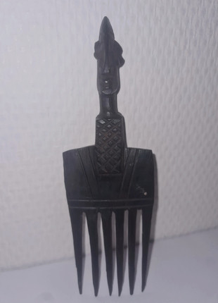 Traditioneel hout gesneden Antieke Afro kam, marque: Collection, état: Neuf avec étiquette, 14,95 €, 16,40 € Protection acheteurs incluse
