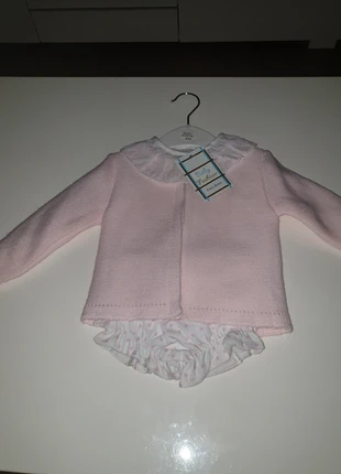 Conjunto 3 piezas niña, marca: Baby Fashion, estado: Novo com etiquetas, tamanho: 3-6 meses / 62 cm, €8.00, €9.10 inclui Proteção do Comprador