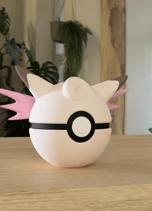 Pokeball Clefable N3D, marque: Pokémon, état: Neuf sans étiquette, 12,00 €, 13,30 € Protection acheteurs incluse