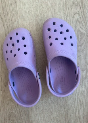 Lila crocs maat c12 (29/30), merk: Crocs, staat: Veelgebruikt, maat: 30, € 5,00, € 5,95 inclusief Kopersbescherming