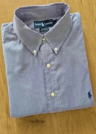 Chemise Bleu clair Ralph Lauren en Coton | Taille XXL | Bon état, marque: Ralph Lauren, état: Bon état, taille: XXL, 35,00 €, 37,45 € Protection acheteurs incluse