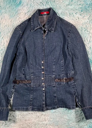 Vintage Y2K Vertigo Denim Jacket - Medium, brand: Vertigo, condition: Very good, size: M / 10, £35.00, £37.45 includes Buyer Protection