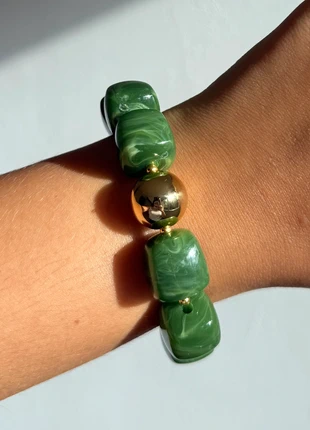bracelet élastique avec perles en acier inoxydable, zustand: Neu, 10,00 €, 11,20 € inklusive Vinted-Käuferschutz