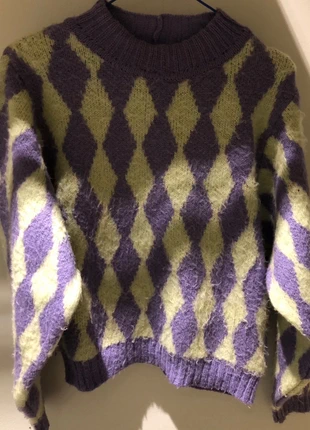 Jersey morado estampado mujer., marque: ASOS, état: Très bon état, taille: M / 38 / 10, 3,00 €, 3,85 € Protection acheteurs incluse