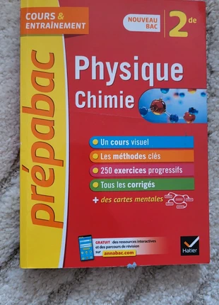 Annabac physique chimie seconde, condition: Good, €3.00, €3.85 includes Buyer Protection