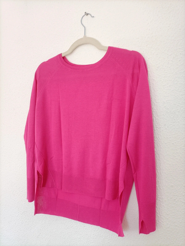 Sudadera tejida rosa de Zara 1