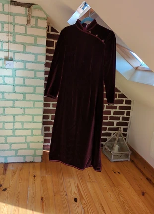 Burgundy dress small, brand: Vintage, condition: Very good, size: S / 8, £15.00, £16.45 includes Buyer Protection
